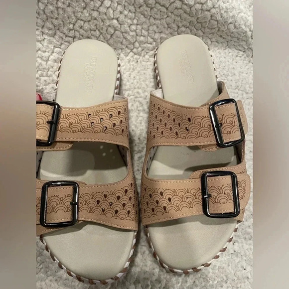 Ilse Jacobsen hornbaek tulip double band sandals - Picture 4 of 7